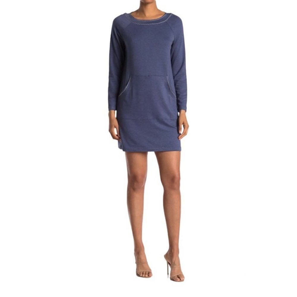 Max Studio French Terry Knit Dress